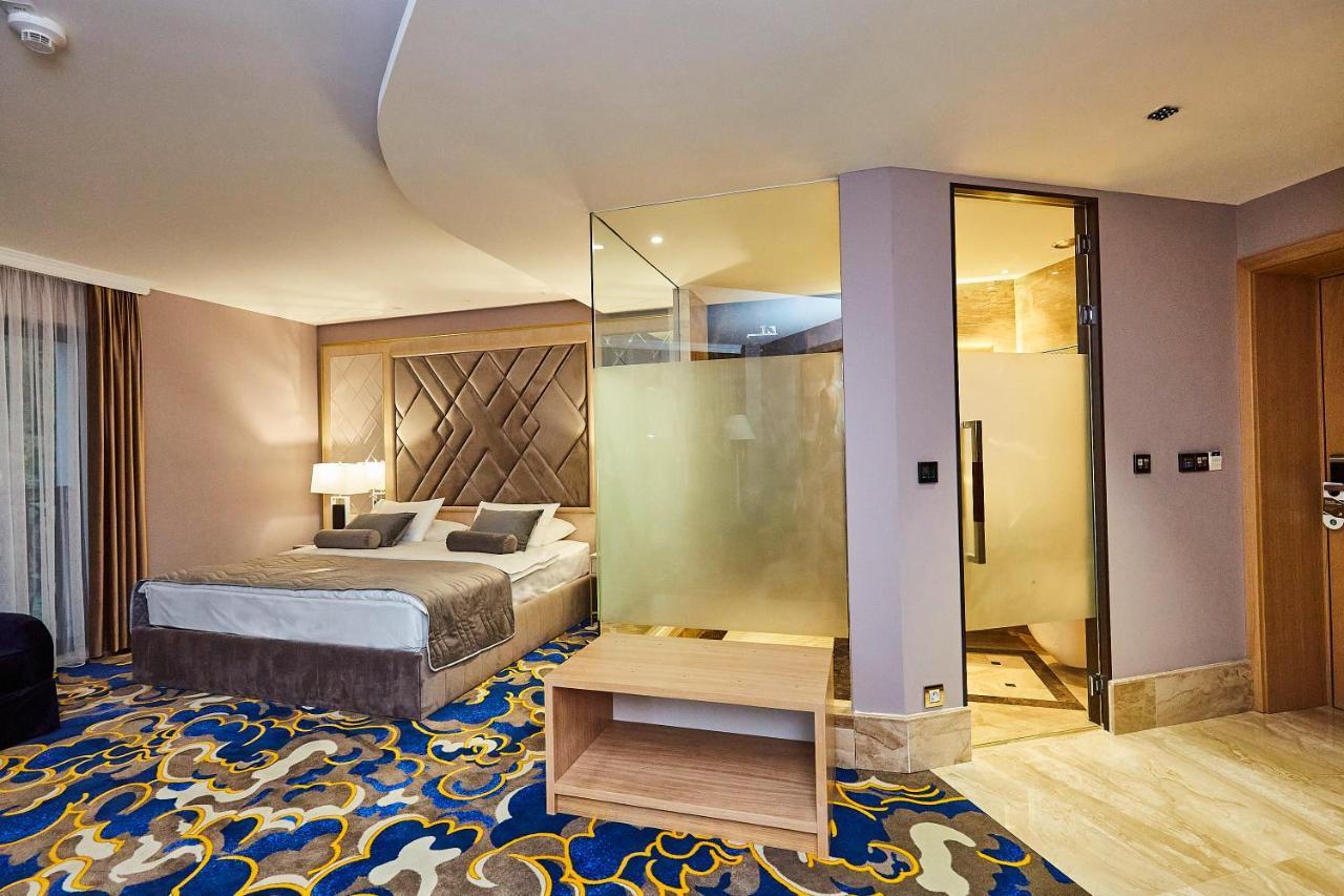A Hoteli - Hotel Park Vrnjacka Banja Bagian luar foto A room at the hotel